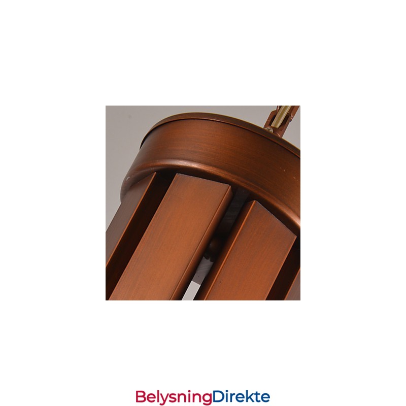 Tradisjonell Klassisk Retro Mini-Stil Maleri Metalllysekrone