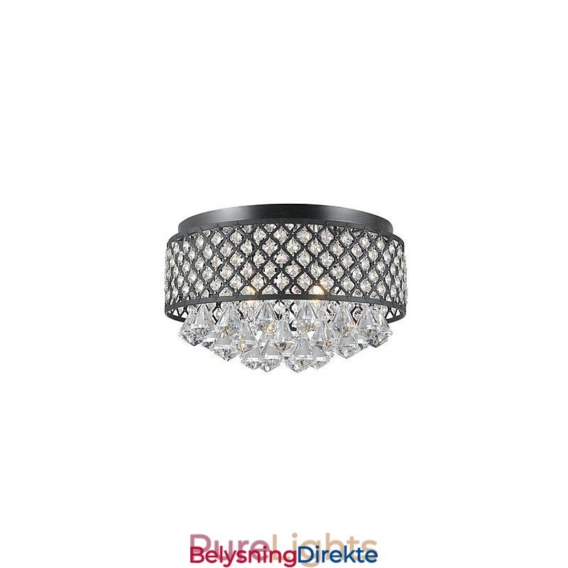 Tradisjonell Klassisk Krystallmaling I Metall, Innfelt Montering