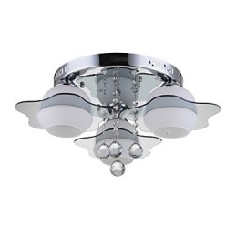 Fjernkontroll Innfelt Moderne Samtidsstil 3 Lys Med Røde Blåfarger