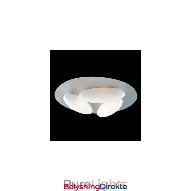 Moderne Innfelt Lampe Med 3 Lys (G9-Pæresokkel)