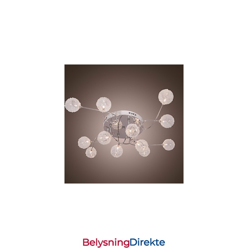 G4 12-Lyss Jernlampe Med Innfelt Montering Og Aluminiumsskjermer