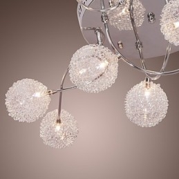 G4 12-Lyss Jernlampe Med Innfelt Montering Og Aluminiumsskjermer