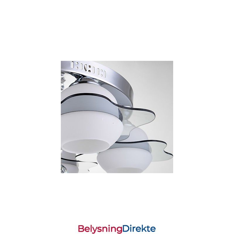 Moderne Taklampe For Innfelling, 3 Lys, Moderne, Metall