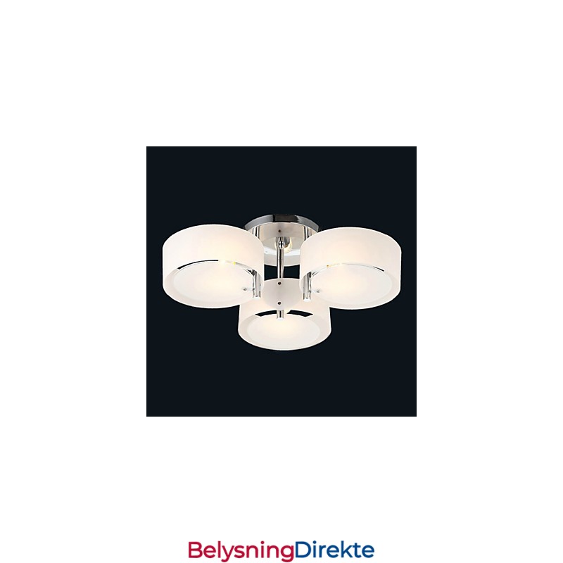 Innfelt Moderne Samtidsstil Taklampe Metall Med 3 Lys