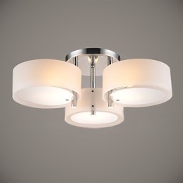 Innfelt Moderne Samtidsstil Taklampe Metall Med 3 Lys