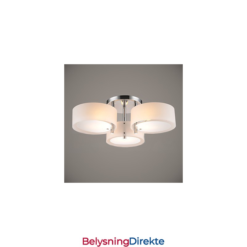 Innfelt Moderne Samtidsstil Taklampe Metall Med 3 Lys