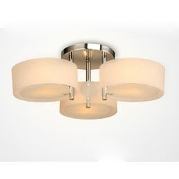 Innfelt Moderne Samtidsstil Taklampe Metall Med 3 Lys