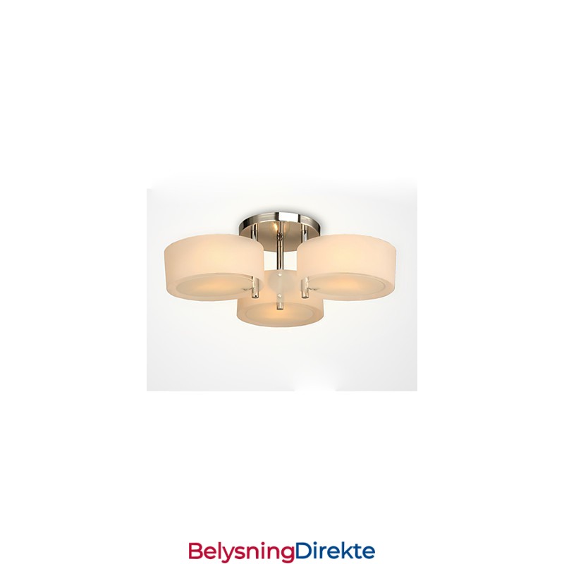 Innfelt Moderne Samtidsstil Taklampe Metall Med 3 Lys