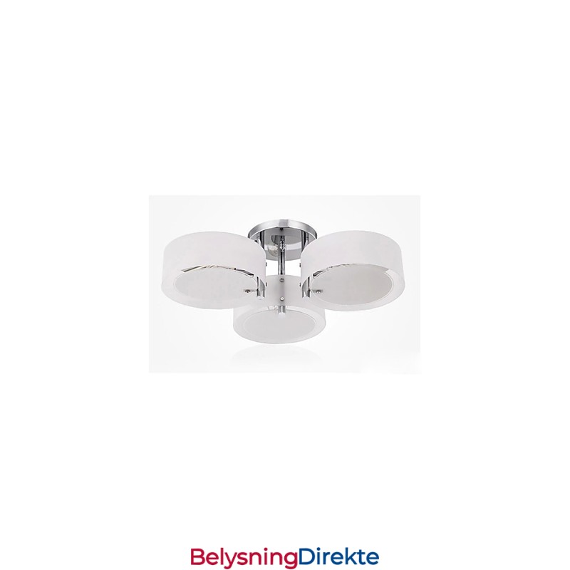 Innfelt Moderne Samtidsstil Taklampe Metall Med 3 Lys