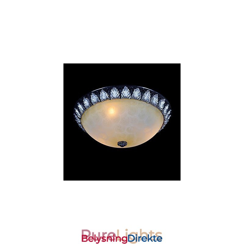 Innfelt Lysmønster Glassharpiks Sølvutskjæring Europeisk Klassisk