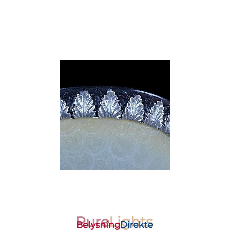 Innfelt Lysmønster Glassharpiks Sølvutskjæring Europeisk Klassisk