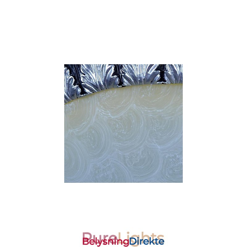 Innfelt Lysmønster Glassharpiks Sølvutskjæring Europeisk Klassisk