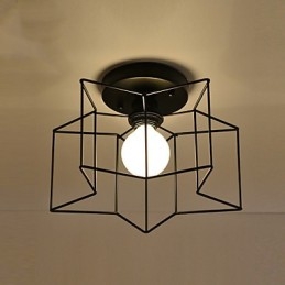 Kort Femkantet Stjernebelysning Personlig Moderne Taklampe Barnehuslamper