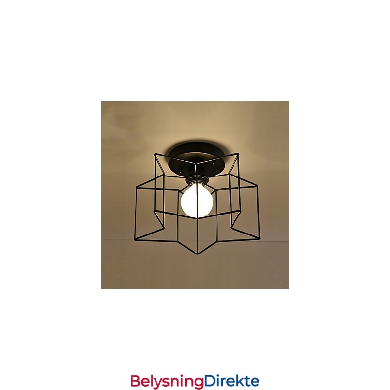 Kort Femkantet Stjernebelysning Personlig Moderne Taklampe Barnehuslamper