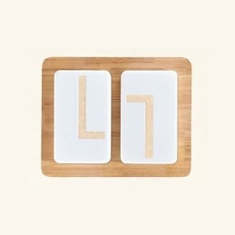 Innfelt Mini-Stil Moderne Samtidskunst I Tre