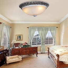 Mørkebrun Innfelt Lys Glassharpiksmønster Utskjæring Europeisk Klassisk