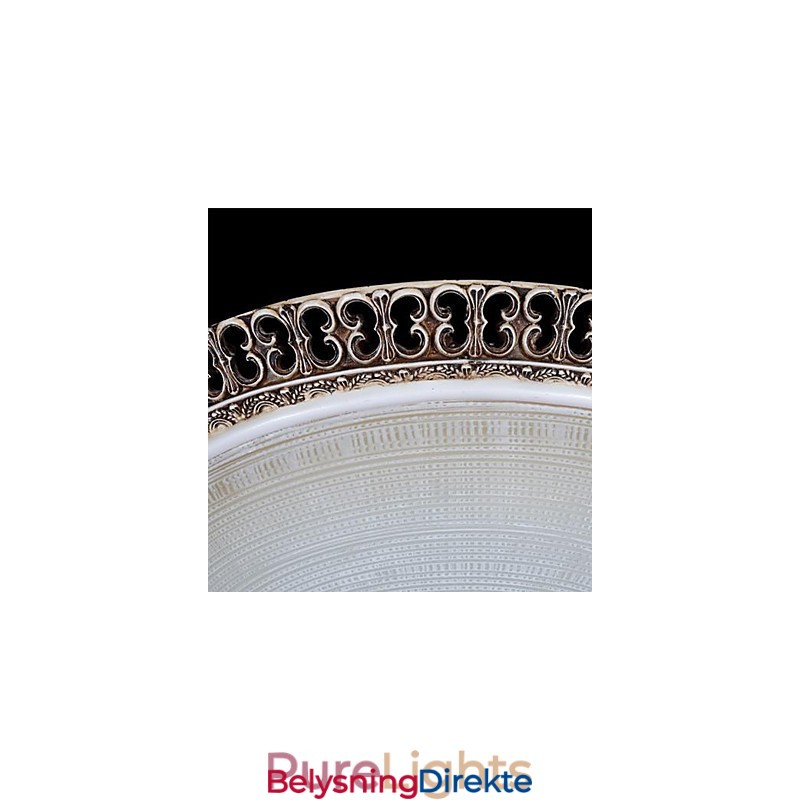 Mørkebrun Innfelt Lys Glassharpiksmønster Utskjæring Europeisk Klassisk