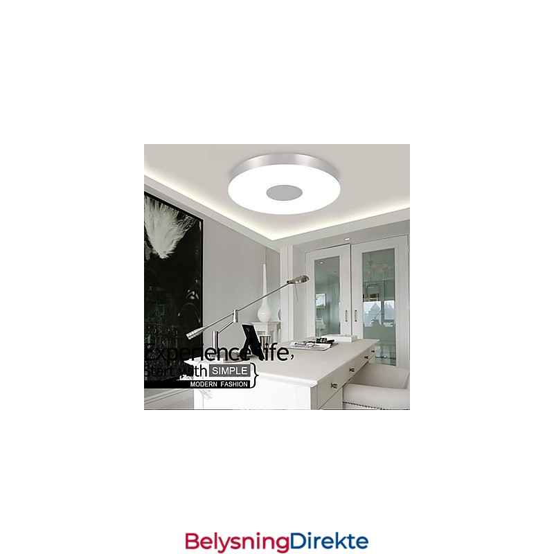 Moderne, Samtidskunst, Børstet Metall, Innfelt Montering