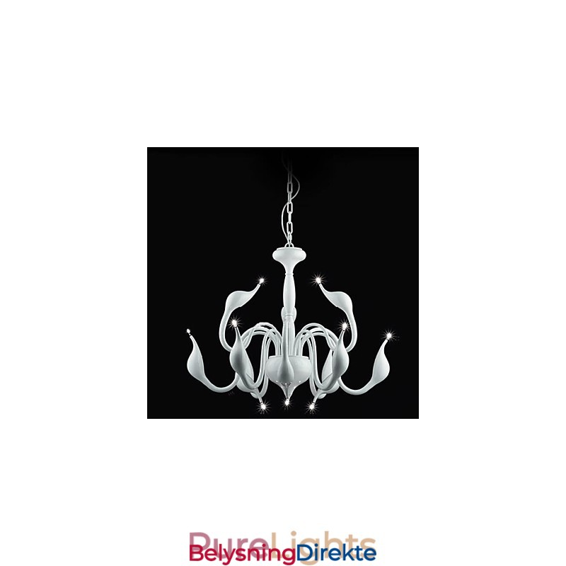 Moderne Samtidsmaleri Metall Lysekrone Anhengslampe