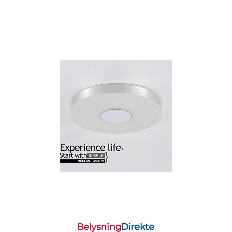 Moderne, Samtidskunst, Børstet Metall, Innfelt Montering