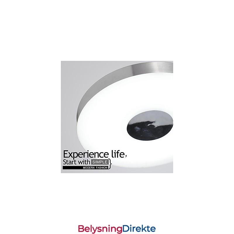 Moderne, Samtidskunst, Børstet Metall, Innfelt Montering