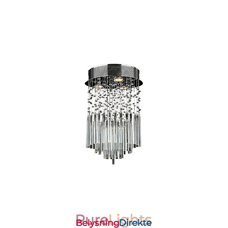 Moderne Samtidskunst Krystall Galvanisert Metall Innfelt