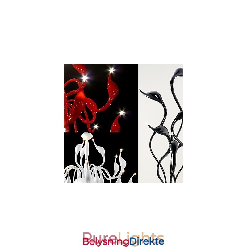 Moderne Samtidsmaleri Metall Lysekrone Anhengslampe