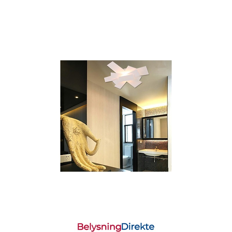 Innfelt Lys Hvitt Varmt Hvitt Lys Mote Enkel Kreativ Propell