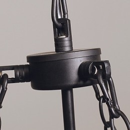 Tradisjonell Klassisk Vintage Mini-Stil Galvanisert Lysekrone