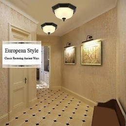 Tradisjonell Klassisk Retro Ministil Andre Metall Innfelt Montering