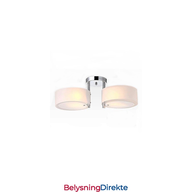 Innfelt Moderne Samtidsstil Taklampe Metall Med 2 Lys