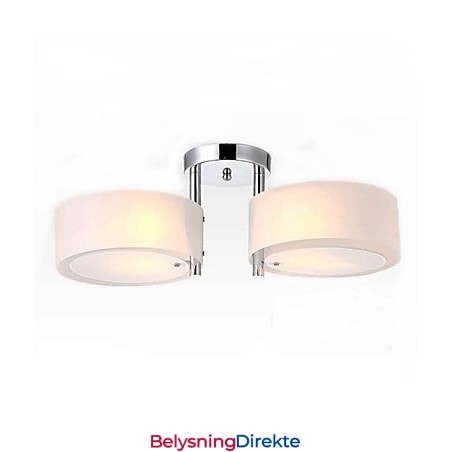 Innfelt Moderne Samtidsstil Taklampe Metall Med 2 Lys