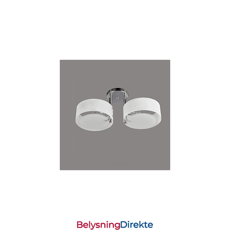 Innfelt Moderne Samtidsstil Taklampe Metall Med 2 Lys