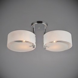 Innfelt Moderne Samtidsstil Taklampe Metall Med 2 Lys