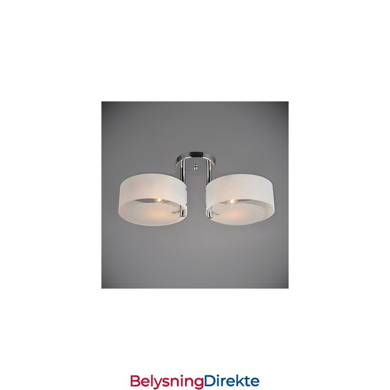 Innfelt Moderne Samtidsstil Taklampe Metall Med 2 Lys