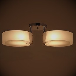 Innfelt Moderne Samtidsstil Taklampe Metall Med 2 Lys