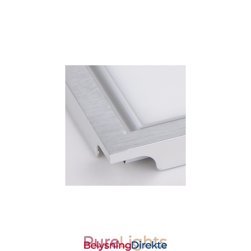 Integrert Taklampe Med Hvit Kant