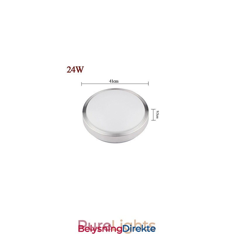 Innfelt Monteringslampe Sittelampe Rund Enkel Moderne Diameter 41Cm