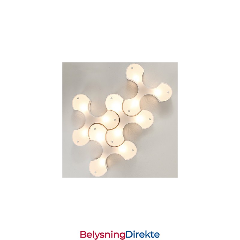 Bidesen Enkel Europeisk Stil Moderne Belysningslamper Store Kløvertaklamper