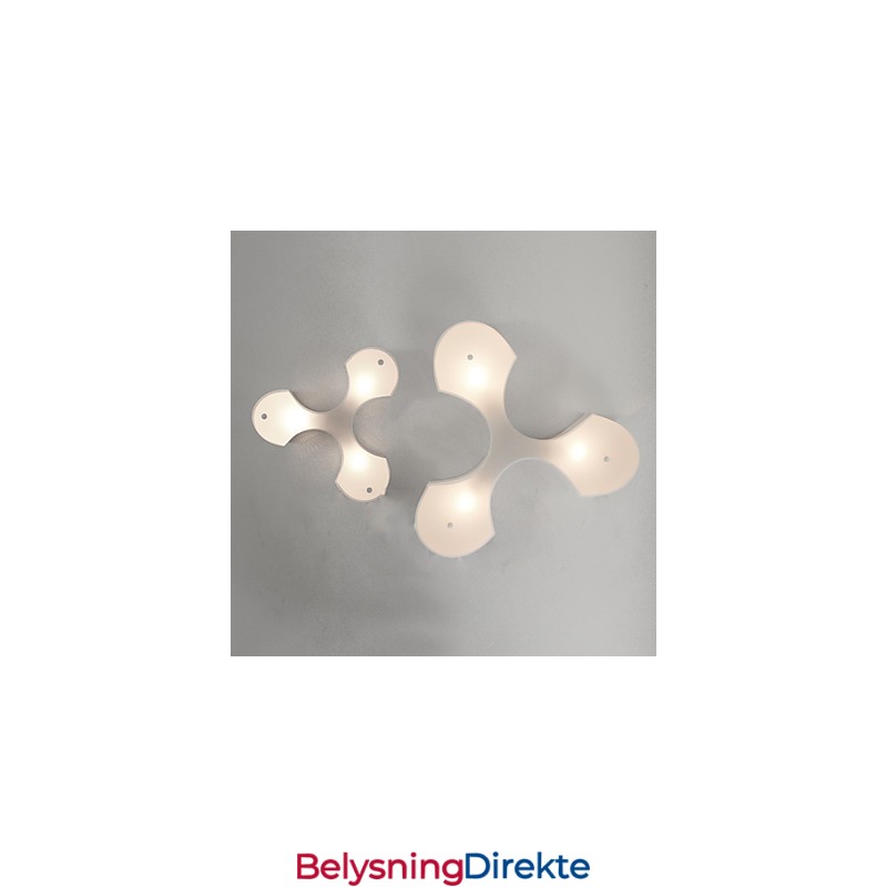 Bidesen Enkel Europeisk Stil Moderne Belysningslamper Store Kløvertaklamper