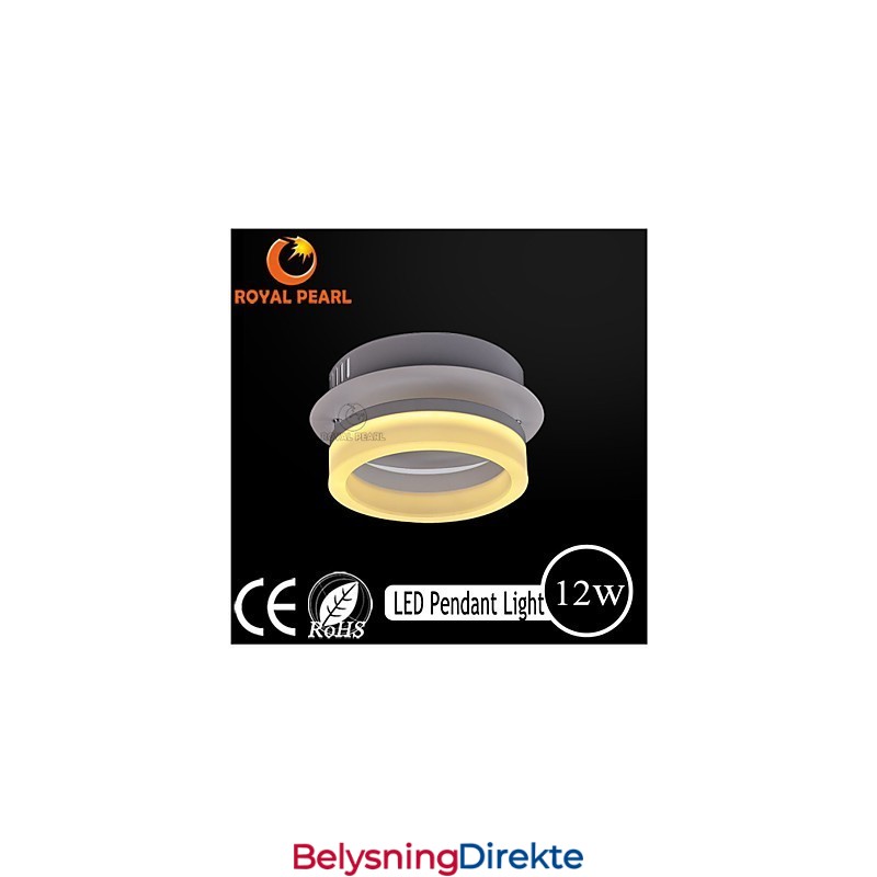 90 Lm Varm Hvit Pendellampe 12 W