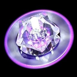 Moderne Samtids Krystall Krom Krystall Innfelt Montering