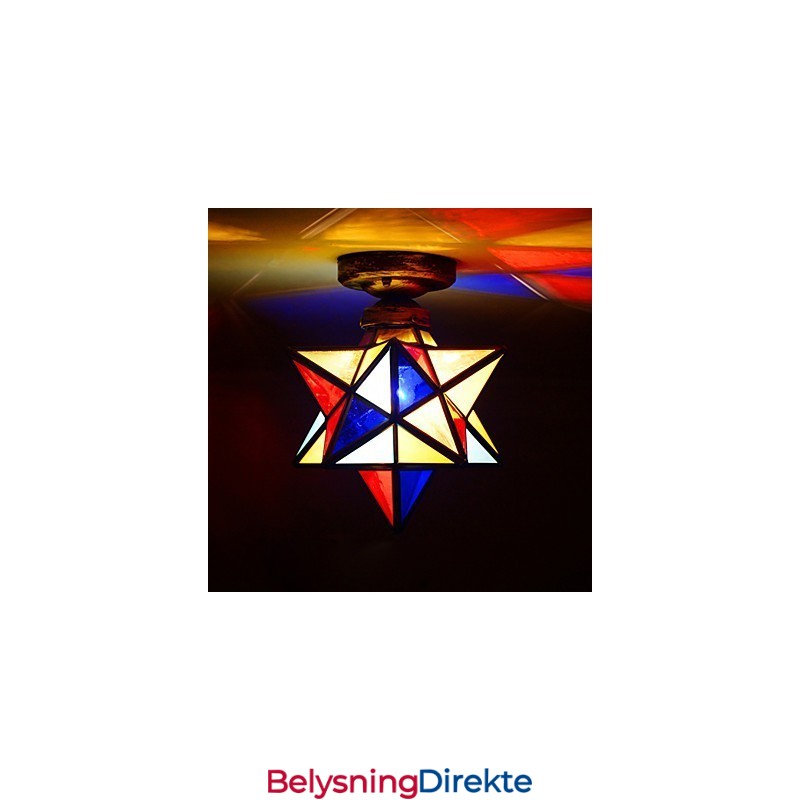 Kunstnerisk Individualitet Kreativ Veranda Moderne Stjerner Absorberer Kuppellyslampe