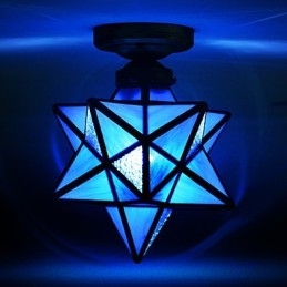 Kunstnerisk Individualitet Kreativ Veranda Moderne Stjerner Absorberer Kuppellyslampe