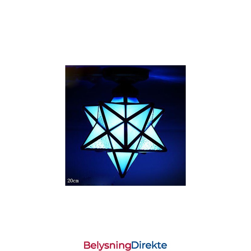 Kunstnerisk Individualitet Kreativ Veranda Moderne Stjerner Absorberer Kuppellyslampe