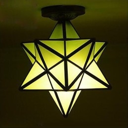 Kunstnerisk Individualitet Kreativ Veranda Moderne Stjerner Absorberer Kuppellyslampe