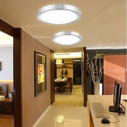 Innfelt Lys Rund Enkel Moderne Diameter 35 Cm