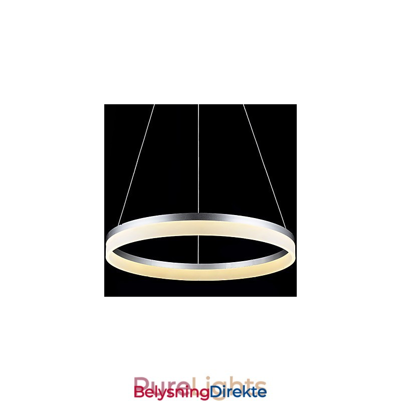 Rund Pendellampe Moderne Akryllamper Belysning Luksuriøse Enkeltringtaklamper