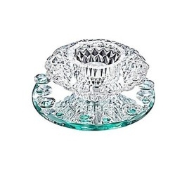 Moderne Samtids Krystall Mini Stil Krom Metall Innfelt Montering