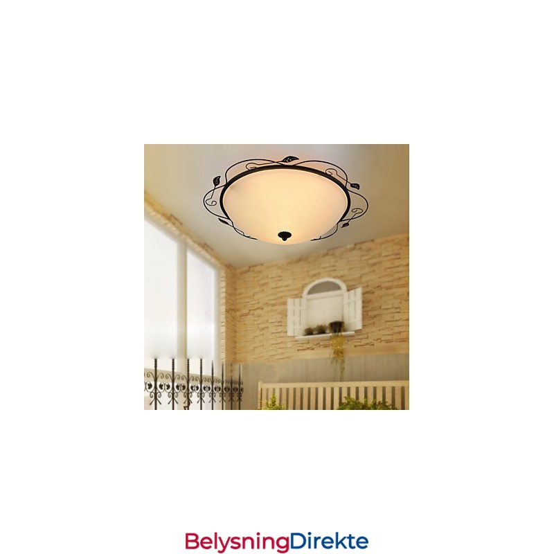 32 Cm Europeisk Stil Landlig Klassisk Absorberende Kuppellampe